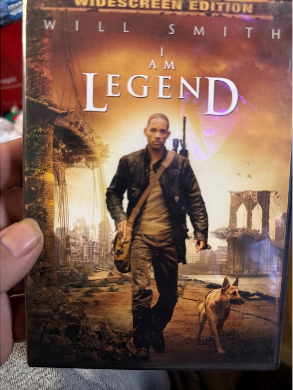 I Am Legend Widescreen Edition DVD featuring Will Smith